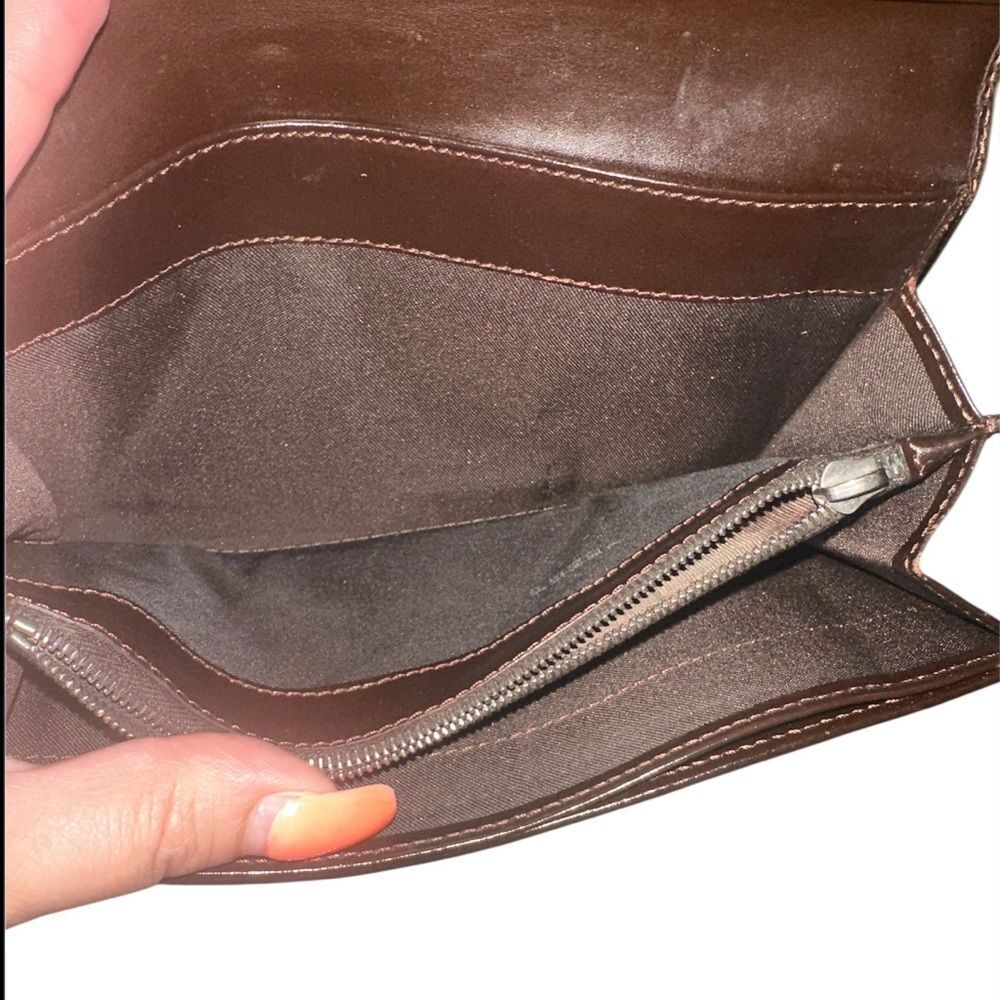Authentic Fendi Zucca continental Black and Brown Wallet - Picture 7 of 16
